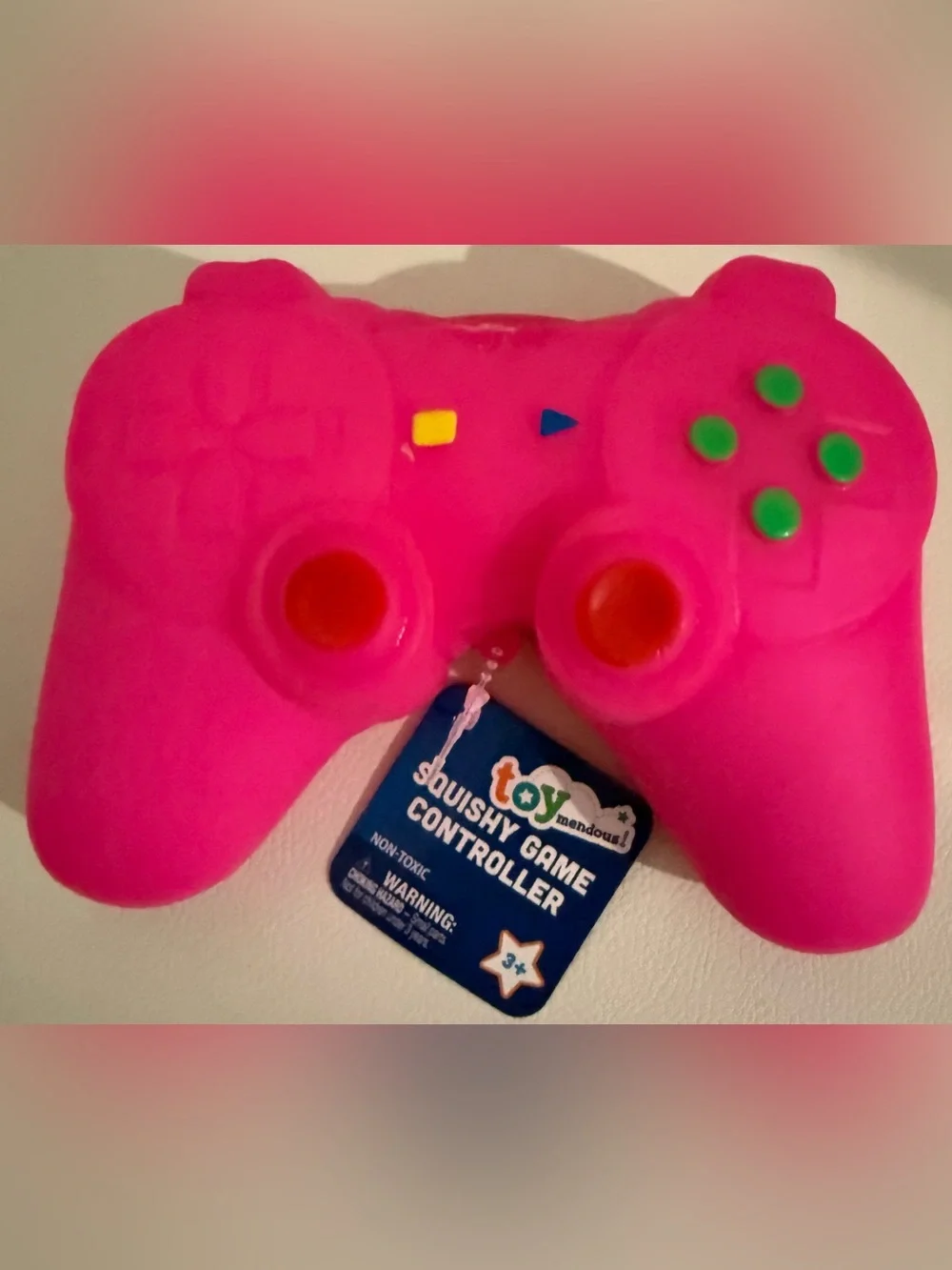 SUNNY DAYS SQUISHY GAME CONTROLLER PINK ORIGINAL VIRAL TOYMENDOUS TOY NWT RARE!